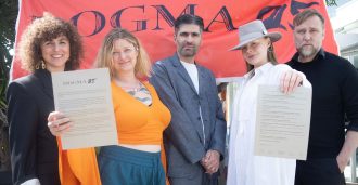 Manusforfatterne provosert av Dogme 25.