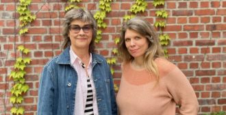 Podcastsamtale: Lene Berg og Ellen Ugelstad.