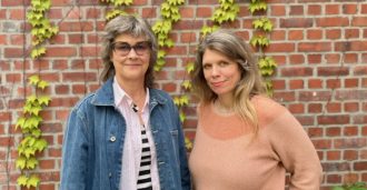 Podcastsamtale: Lene Berg og Ellen Ugelstad.